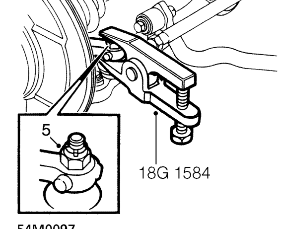 Differential oil seal – Position container to collect fluid loss from gearbox.
