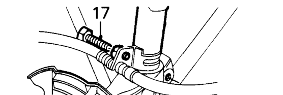 All models – Remove nut from lower ball joint and release suspension lower arm from front hub.