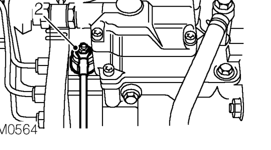 Power steering system bleed - ’l’ series – Remove filler cap from reservoir and fill reservoir to ’UPPER’ mark with the recommended f