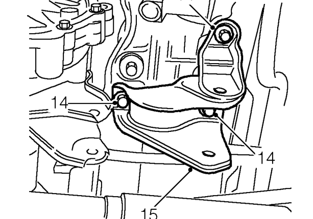 Remove engine steady bar. See ENGINE - ’K8’, Repairs.