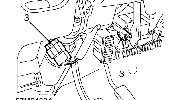Steering lock – 98MY on: Remove passive coil. See ELECTRICAL, Repairs.