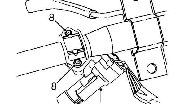 Steering lock – Lower the steering column assembly.