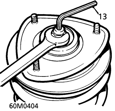 Compress spring approximately 5-8 cm.