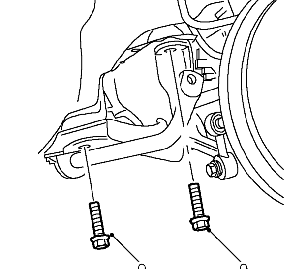 ’K’ Series only: Release evaporative emission canister vent hose from rear beam.