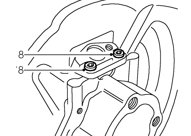 Rear stub axle - models with disc brakes – Do not carry out further dismantling if component is removed for access only.