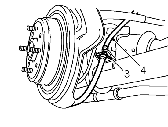 ’h’ frame bush – Remove rear road wheel.