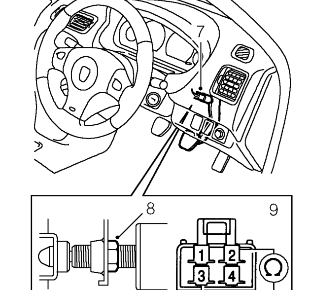 Release fuse box from mounting bracket.