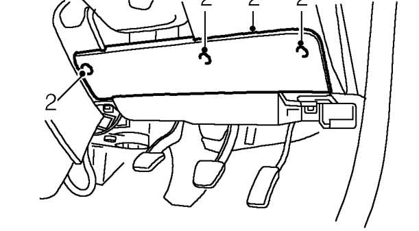 Servo assembly – Remove brake master cylinder. See this section.