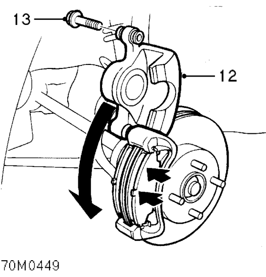 Fit shims to pads and fit pads to caliper bracket.