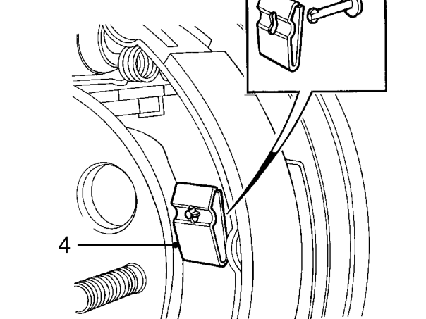 Abs sensor - rear - models with drum brakes – Remove rear brake drum. See this section.