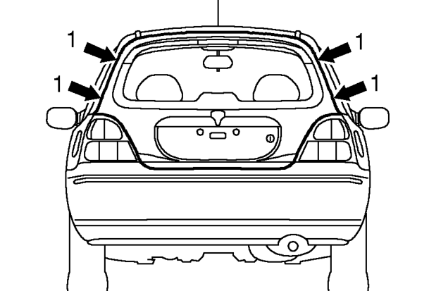 Tailgate alignment – Service repair no - 76.28.25
