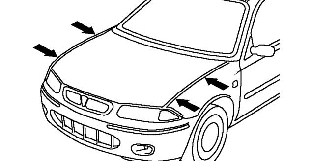 Bonnet alignment – Service repair no - 76.16.02