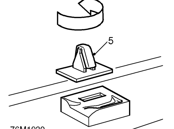 Do not carry out further dismantling if component is removed for access only.