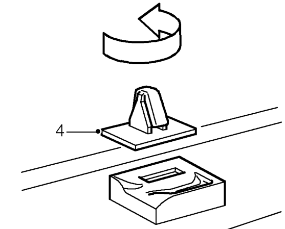 Rear door rubbing strip – Compress tags on 3 clips and release rubbing strip from door. Do not carry out further dis