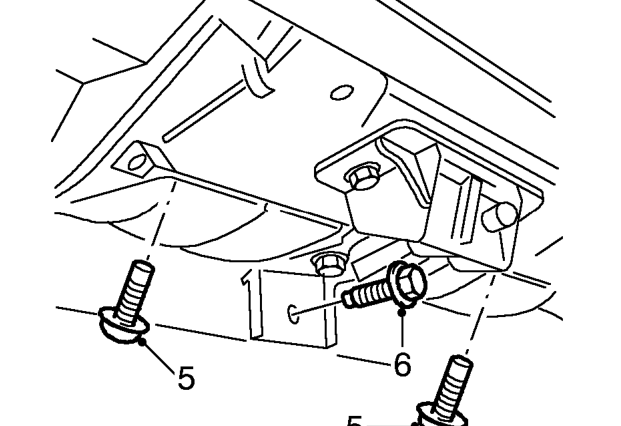 Models fitted with passenger airbag: – Remove glove box. See this section.