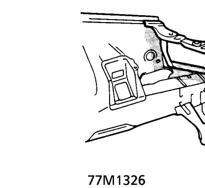 Bulkhead back – A Bulkhead Upper Frame B Side Bulkhead C Front lower cross member