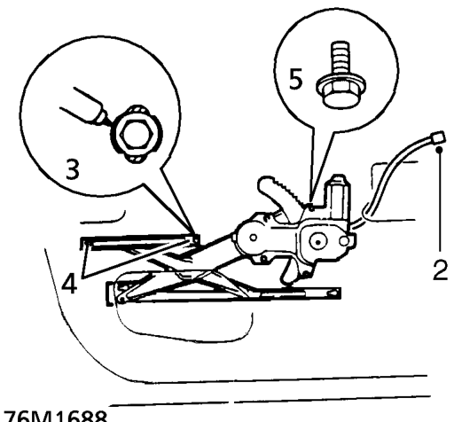 Power windows – Remove front door glass. See this section.