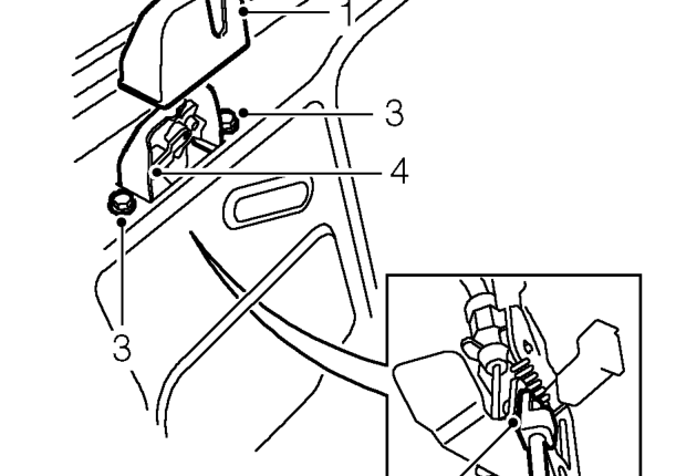 Boot lid latch – Service repair no - 76.19.11