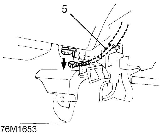 Fascia veneered panel – Remove 4 screws and remove instrument panel surround.