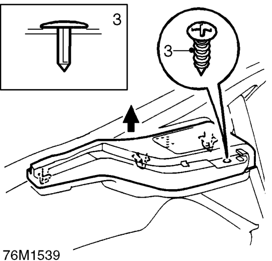 ’d’ post lower finisher – Remove rear parcel tray.