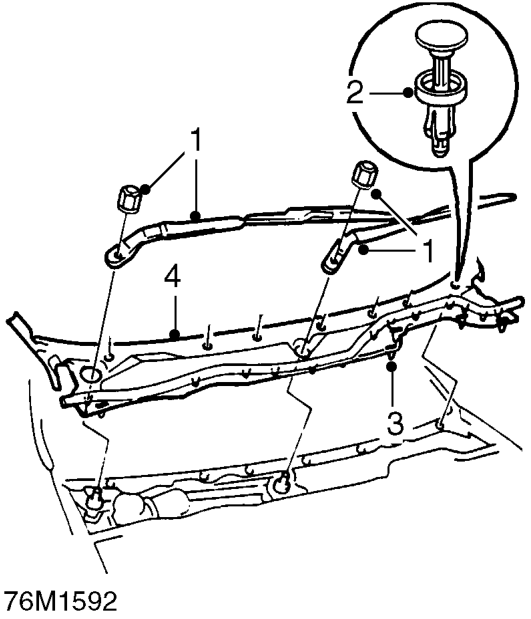 Windscreen – Service repair no - 76.81.01