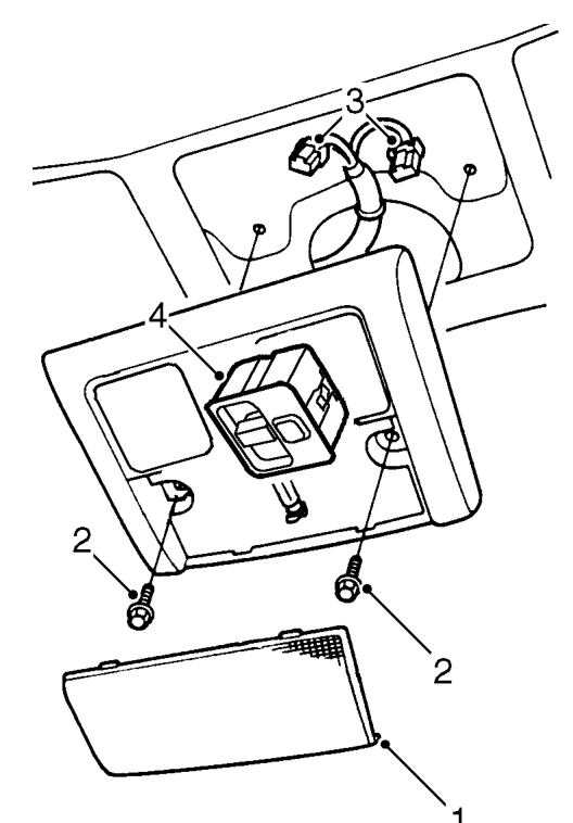 Sunroof switch – Service repair no - 76.84.40