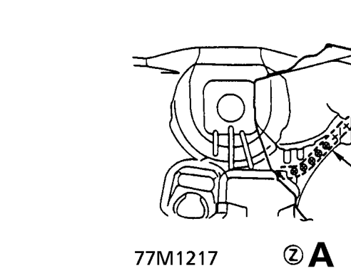 Mass production body welding diagrams – The front inner wing is constructed as a unit with the front spring housing. Therefore, re