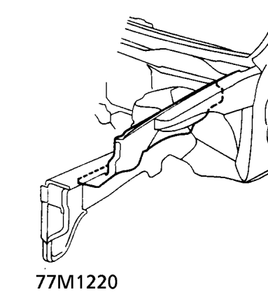 Replacement – Pull out and straighten the damaged area to approximately the original shape.