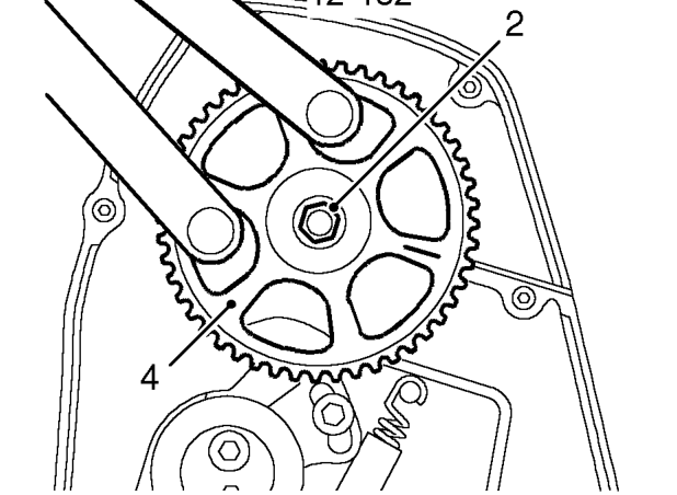 Camshaft front oil seal – Remove and discard camshaft timing belt. See this section.