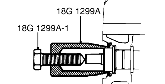 Camshaft rear oil seal – Remove distributor cap and rotor arm. See WORKSHOP MANUAL - ENGINE MANAGEMENT - MEMS, Repa
