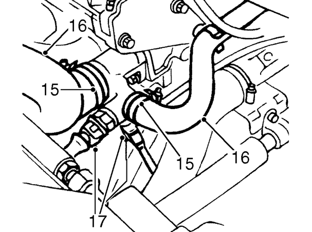 Remove camshaft timing belt rear cover.