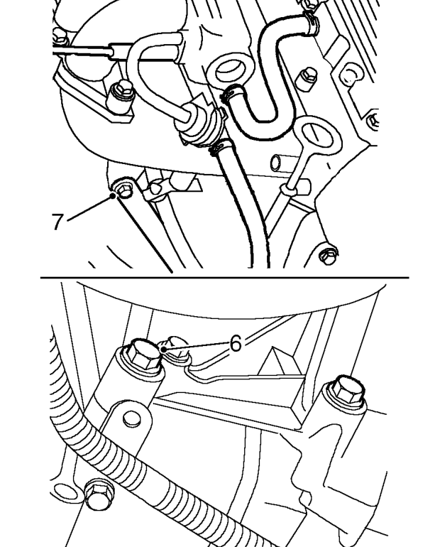 Disconnect speed sensor multiplug.