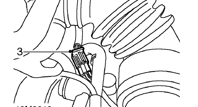 Heated oxygen (ho2s) sensor – Disconnect battery earth lead.