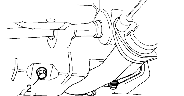 Oil drain and refill – The oil should be drained when engine is warm. The oil filter can be renewed while oil is 