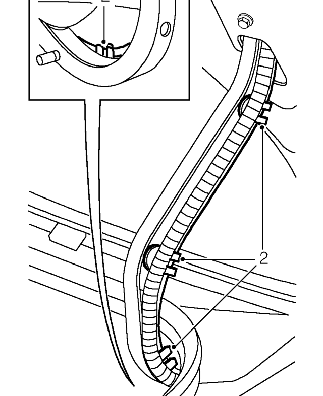 Boot lid - assembly – Remove boot lid latch. See this section.