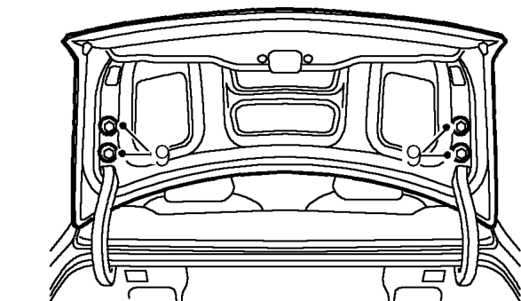 Withdraw harness from boot lid.