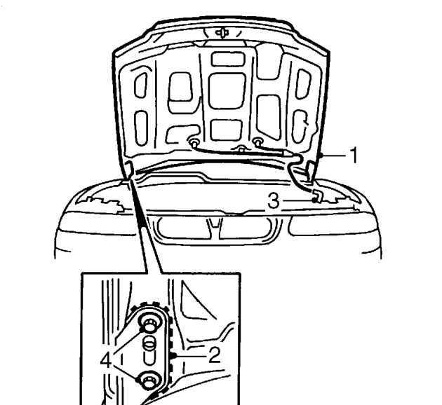 Bonnet – Service repair no - 76.16.01/99