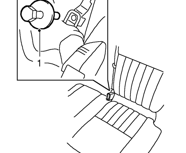 Rear seat cushion - 4 door – Service repair no - 78.10.17/99