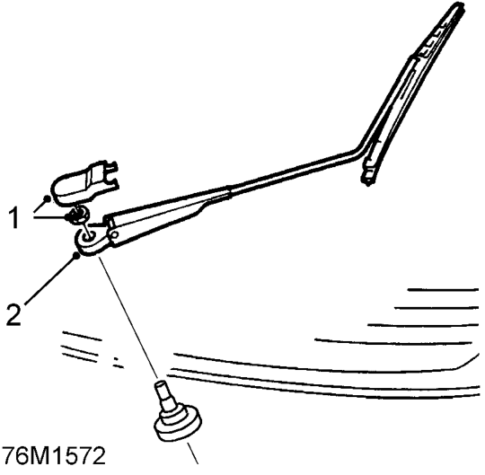 Rear screen – Service repair no - 76.81.10