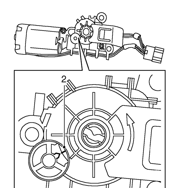 Sunroof motor – Check that cable culisse are aligned correctly.