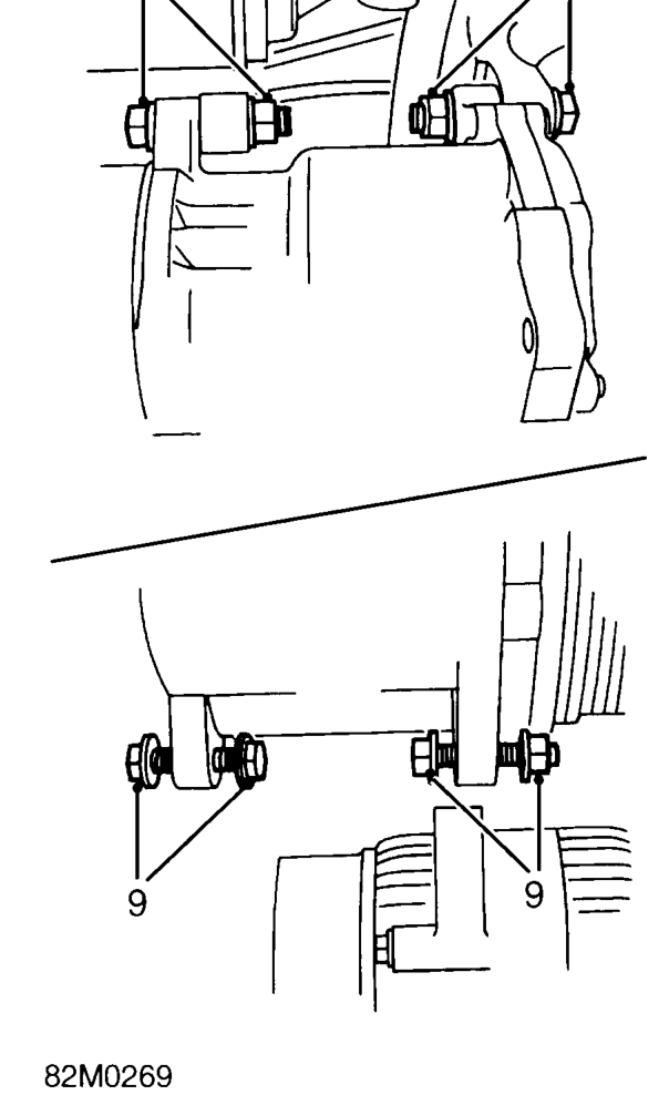 Compressor – Remove and discard 2 ’O’ ring seals from compressor.