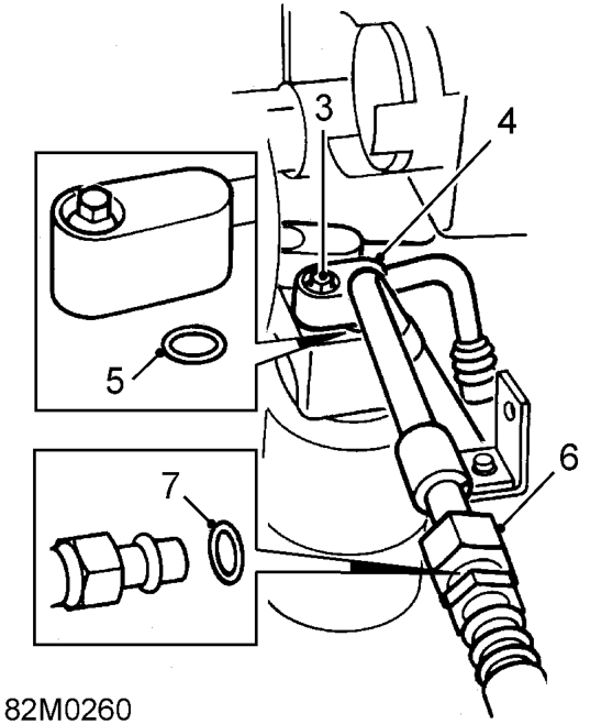 Condenser – Remove radiator. See COOLING SYSTEM, Repairs.