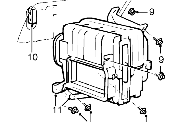 Disconnect 2 Lucars from evaporator thermostat.