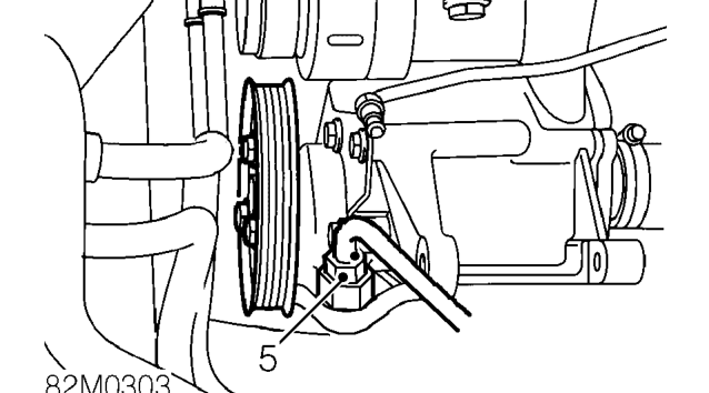 Compressor - ’l’ series – Position container to catch PAS fluid.