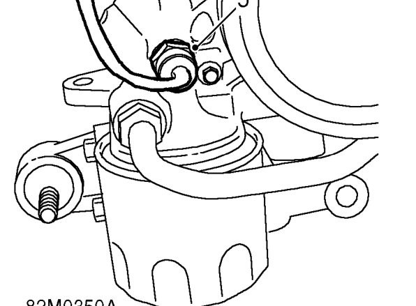 Engine high temperature switch - ’l’ series – Disconnect switch multiplug from engine harness.