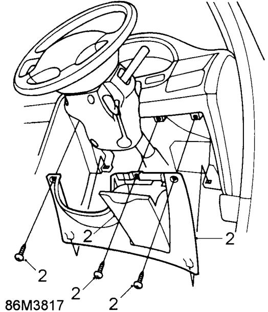 Starter switch – Disconnect both battery leads, earth lead first.