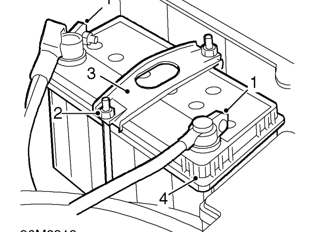 Battery - ’d’ series – Service repair no - 86.15.01