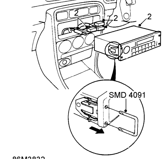 Radio – Service repair no - 86.50.03