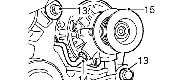 Disconnect vacuum pump oil feed pipe union from cylinder block.