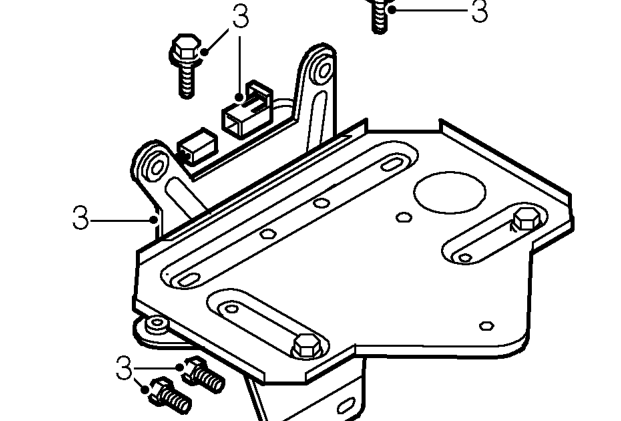 Dim dip resistor - ’l’ series – Remove air cleaner. See ENGINE MANAGEMENT SYSTEM - EDC, Repairs.